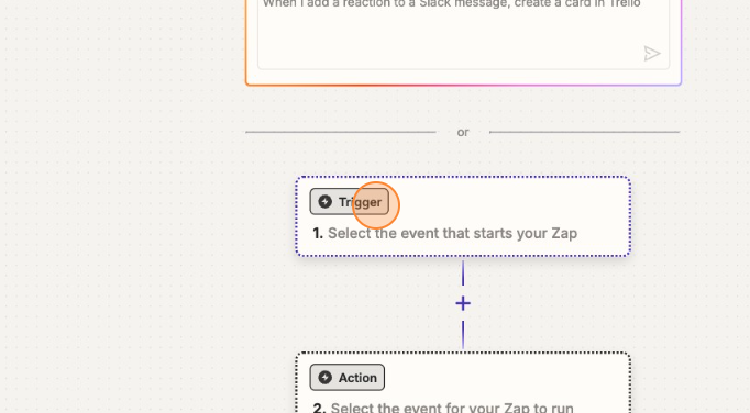 Zapier Automation Create a Trigger